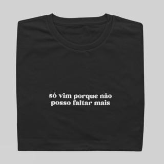 Babe Long Quality - Não posso faltar mais - BRANCO