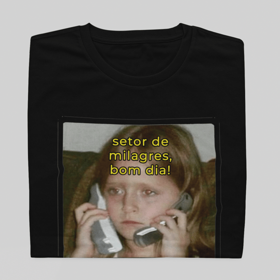 T- shirt Quality - Setor de milagres - COLORIDO