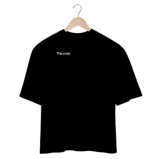 Nome do produto Camisa Oversized Preta CR7 SIUUUU