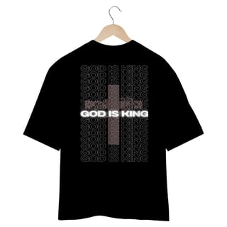 Nome do produto CAMISA OVERSIZED GOD IS KING TM STYLE