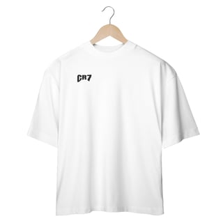 Nome do produto Camisa Oversized Branca CR7 SIUUUU