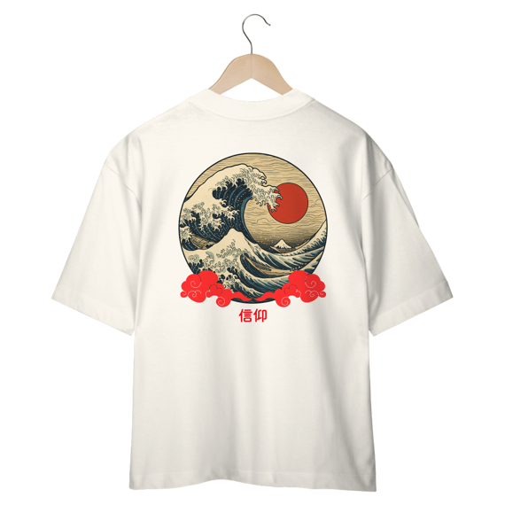 Camiseta Oversized - Trivus Waves