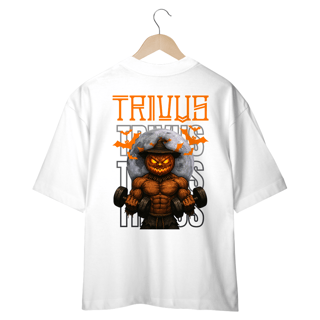 Nome do produtoCamiseta Oversized - Trivus Espantalho (Frente e Costas)