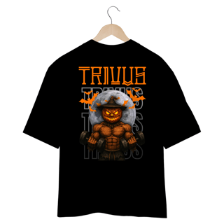 Nome do produtoCamiseta Oversized - Trivus Espantalho (Frente e Costas)