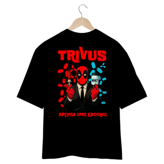 Nome do produtoCamiseta Oversized - Trivus Deadpool (Frente e Costas)