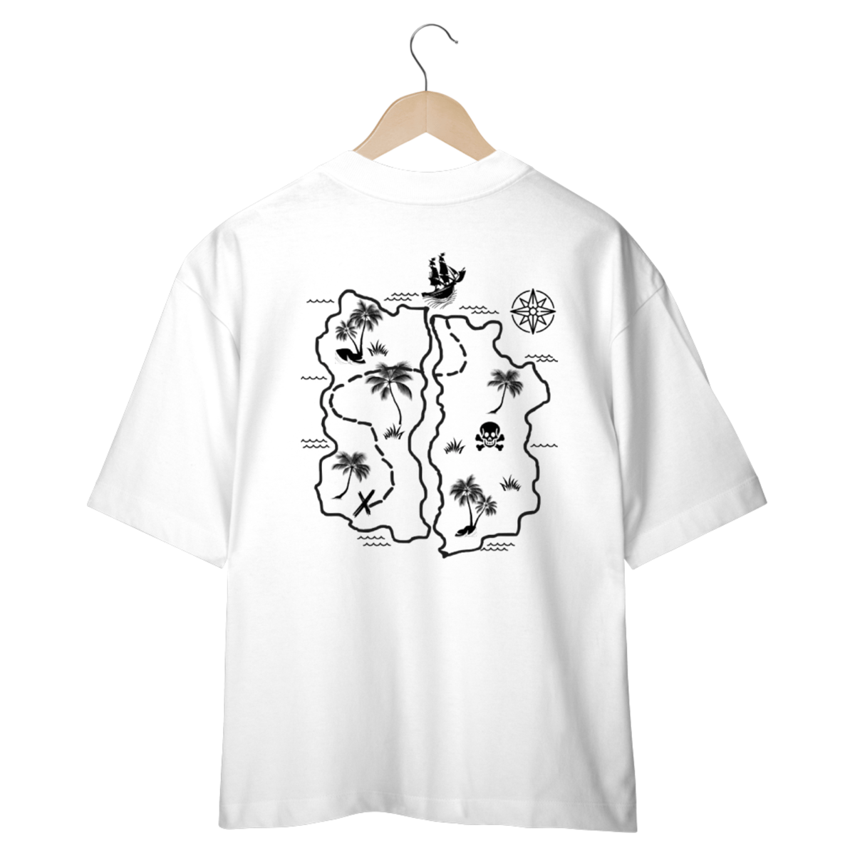 Nome do produto: Camiseta Oversized - Trivus Tesouro