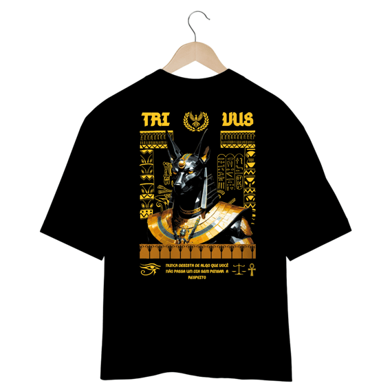 Camiseta Oversized - Trivus Anúbis