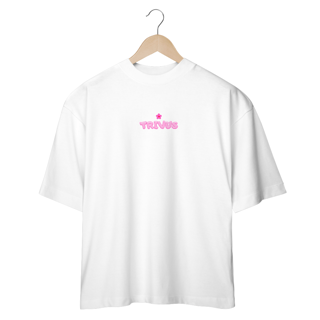 Nome do produtoCamiseta Oversized - Trivus Florzinha Gym (Frente e Costas)