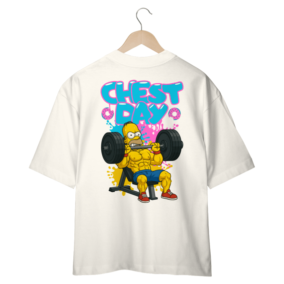 Camiseta Oversized - Trivus Simpsons (Frente e Costas)