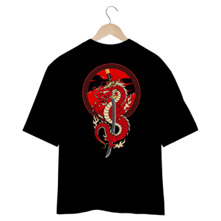 Nome do produtoCamiseta Oversized - Trivus Dragon