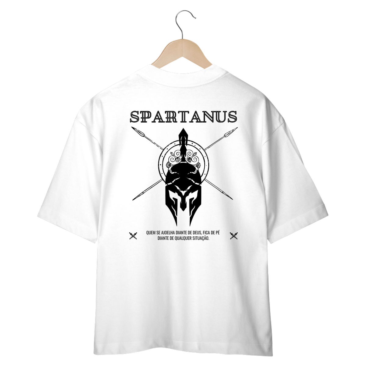 Nome do produto: Camiseta Oversized - Trivus Spartanus