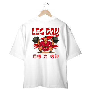 Nome do produtoCamiseta Oversized - Trivus Leg Day