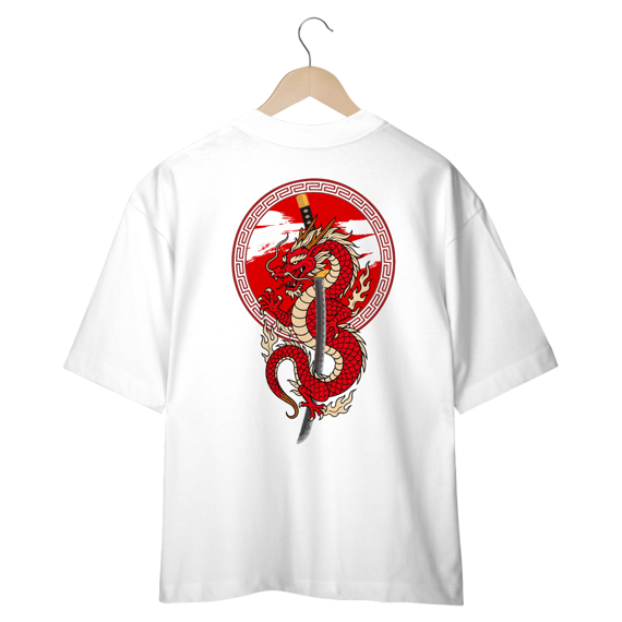 Camiseta Oversized - Trivus Dragon