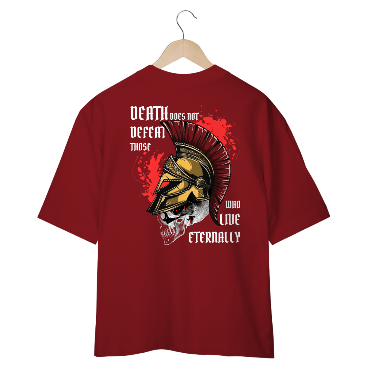 Nome do produto: Camiseta Oversized - Trivus Blood of Spartan