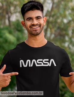 Ta massa unissex camisa escura