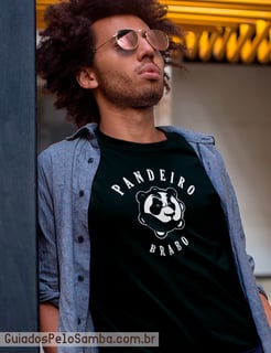Pandeiro brabo cor escura unissex