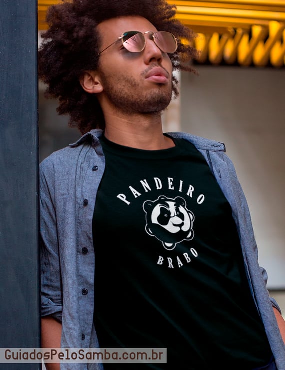 Pandeiro brabo cor escura unissex