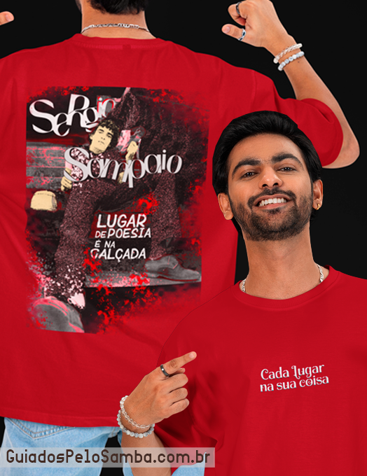 Sergio Sampaio Oversized Unissex