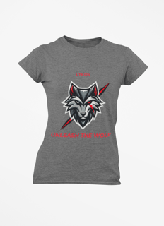 Nome do produto Camiseta Lykos Femme – Unleash The Wolf