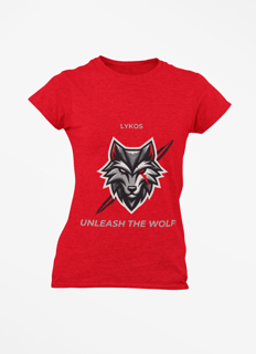 Nome do produto Camiseta Lykos Femme – Unleash The Wolf