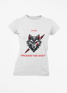 Nome do produto Camiseta Lykos Femme – Unleash The Wolf