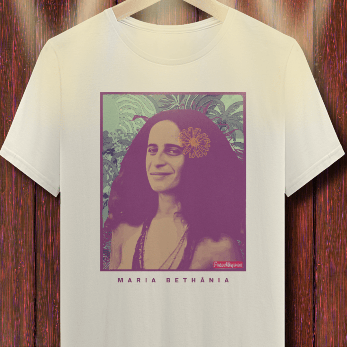 Nome do produto: CAMISETA - MARIA BETHÂNIA