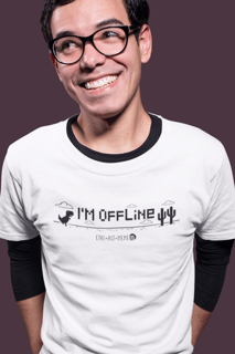 CAMISETA - DINO I'M OFFLINE 2