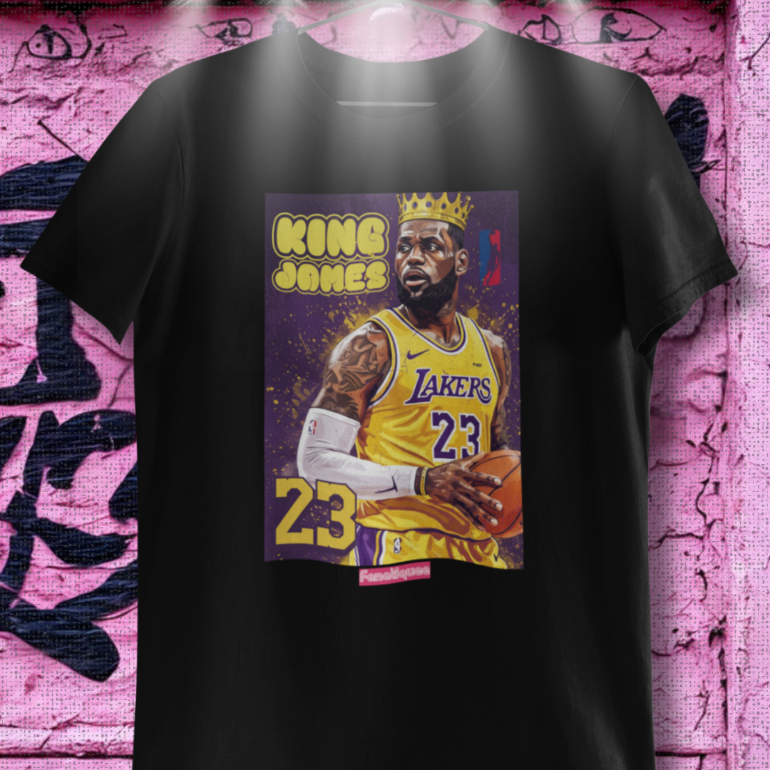 Nome do produto: CAMISETA - KING JAMES