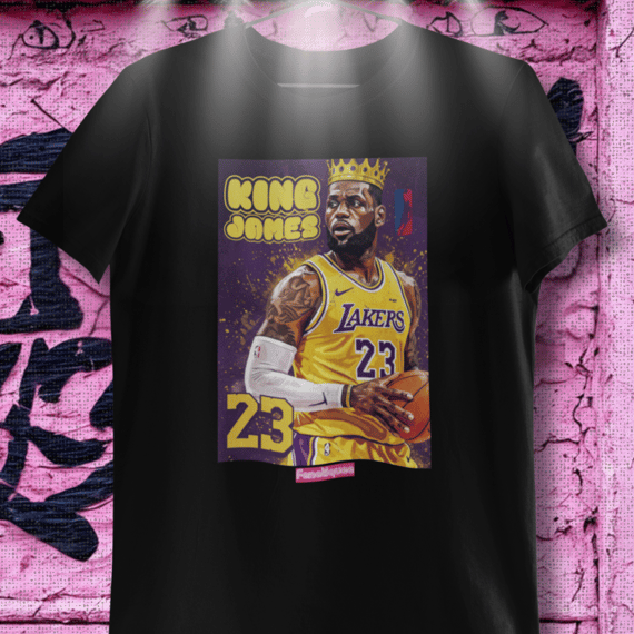 CAMISETA - KING JAMES