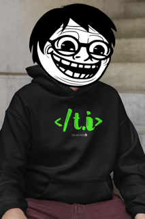 MOLETOM CANGURU - T.I VERDE NEON