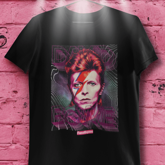 CAMISETA - DAVID BOWIE