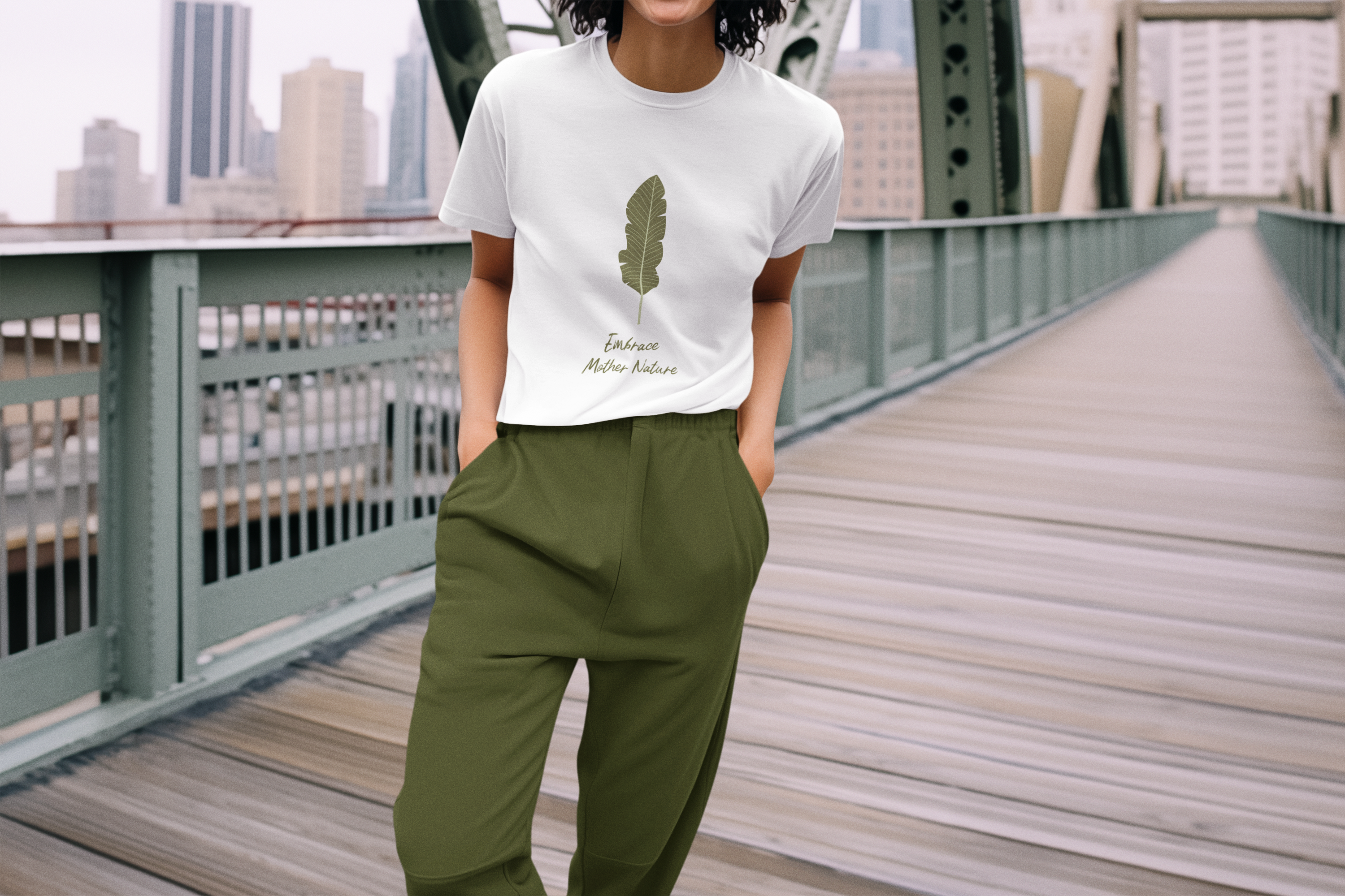 T-Shirt - Abrace a mãe natureza 