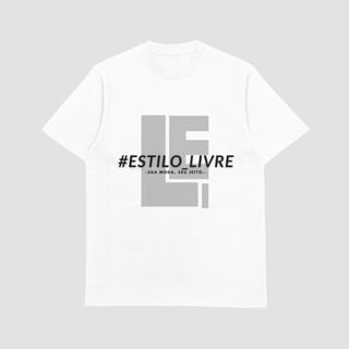 T-Shirt - #ESTILO_LIVRE