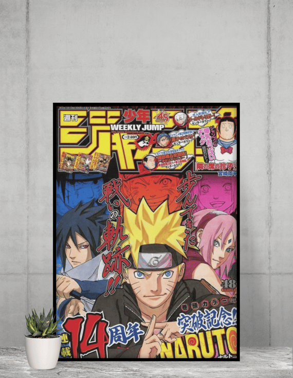 Naruto  - Capa de Revista