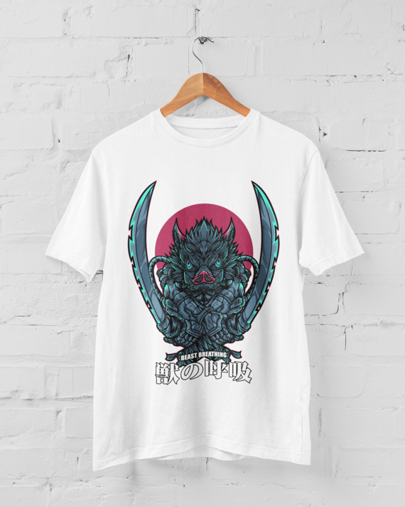 Inozuke Beast Breathing - Camiseta Unissex