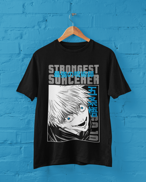Gojo Strongest Sorcerer - Camiseta Unissex