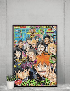 Haikyuu - Capa de Revista