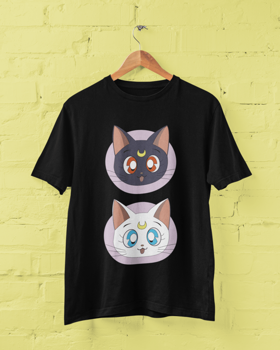 Luna e Artemis - Camiseta Unissex