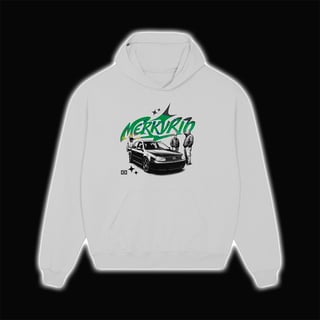 Nome do produto Moletom Branco Merkvrio CARRO PRETO