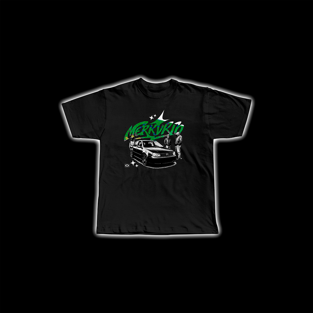 Nome do produto: Camisa Preta Merkvrio CARRO PRETO