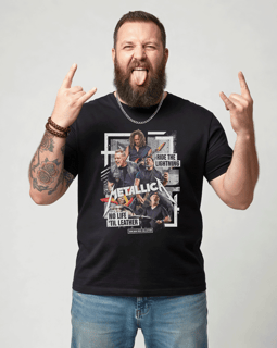 Nome do produto Plus Size Rock Metallica IV