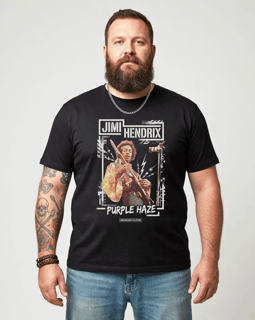 Nome do produto Plus Size Rock Jimi Hendrix II