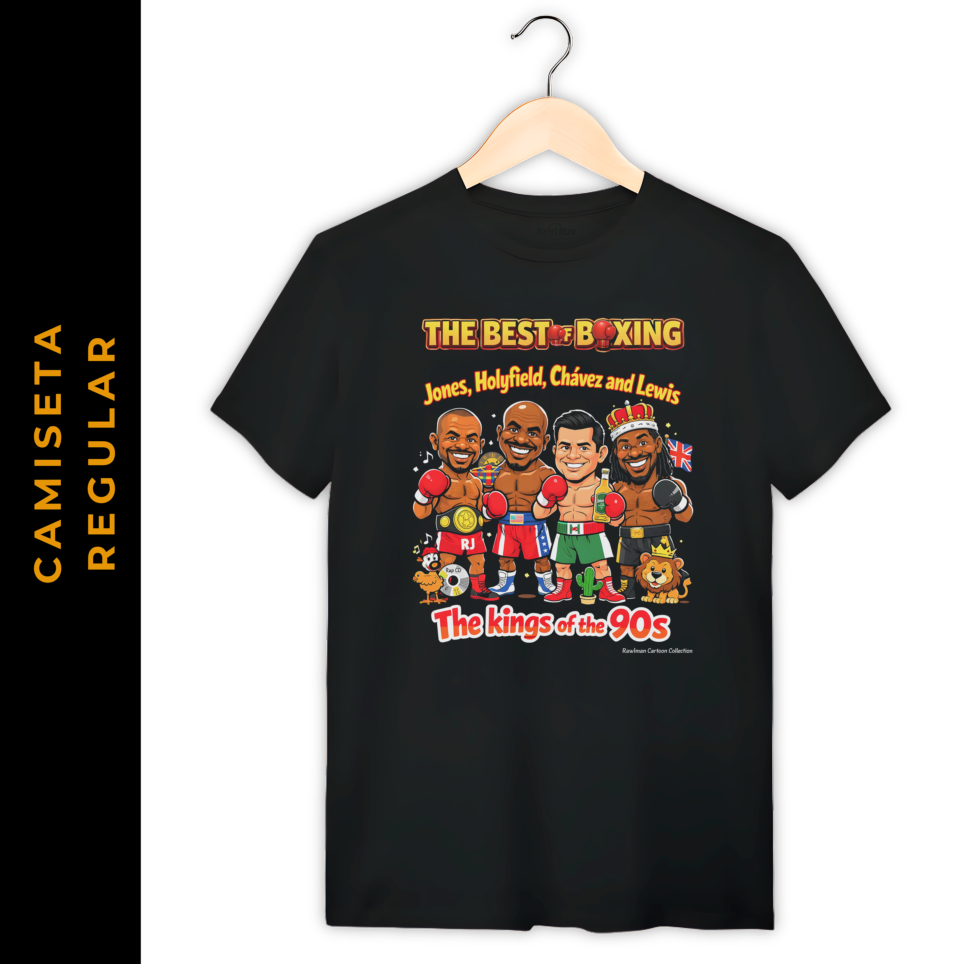 Regular Cartoon Boxe The Kings of The 1990s