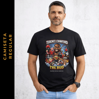 Nome do produto Regular Cartoon Boxe Terence Crawford