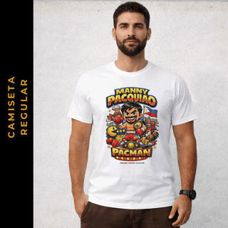 Nome do produto Regular Cartoon Boxe Manny Pacquiao 