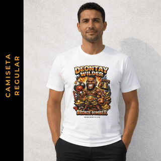 Nome do produto Regular Cartoon Boxe Deontay Wilder