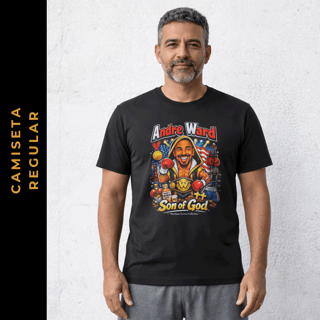 Nome do produto Regular Cartoon Boxe Andre Ward