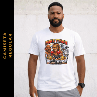 Nome do produto Regular Cartoon Boxe Mike Tyson I