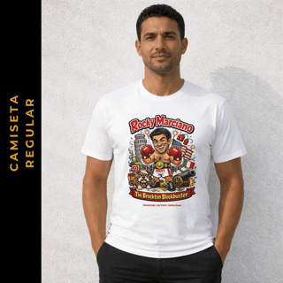 Nome do produto Regular Cartoon Boxe Rocky Marciano