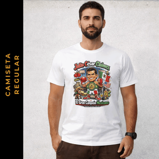 Nome do produto Regular Cartoon Boxe Julio César Chávez